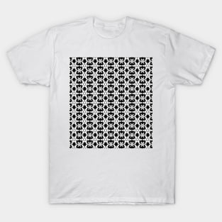 Snowflakes seamless pattern T-Shirt